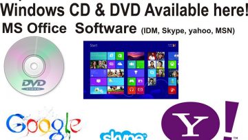 Windows CD & DVD Available